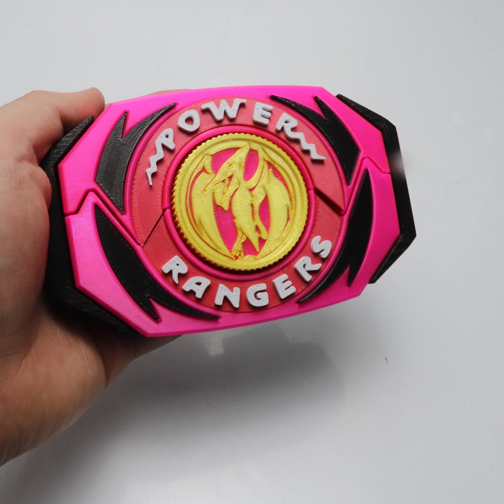 Morfador Power Rangers MMPR Impressão 3D - Mighty Morphin Clássico