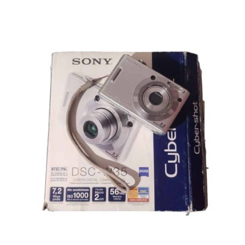 Sony Cybershot 7.2mp em Promoção na Shopee Brasil 2026