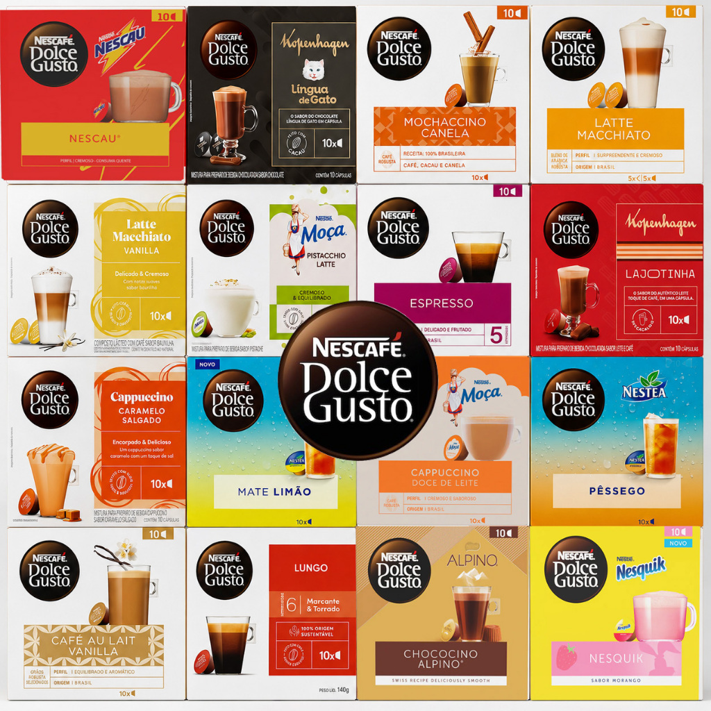 Cápsulas Café Nestlé Nescafé Dolce Gusto Original - Caixa 10