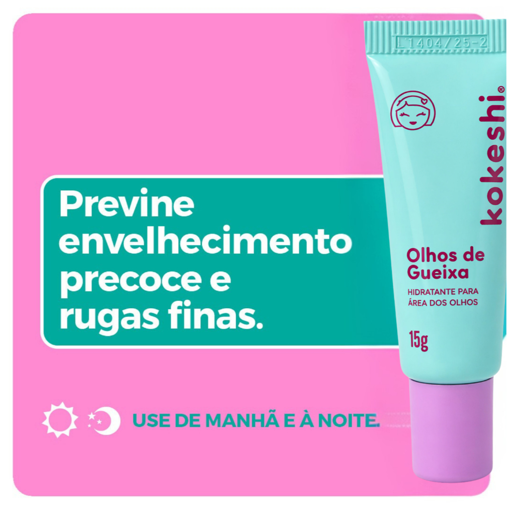 Kit hidratação Kokeshi: Pele de Porcelana, Olhos de Gueixa e Plena — foto 3