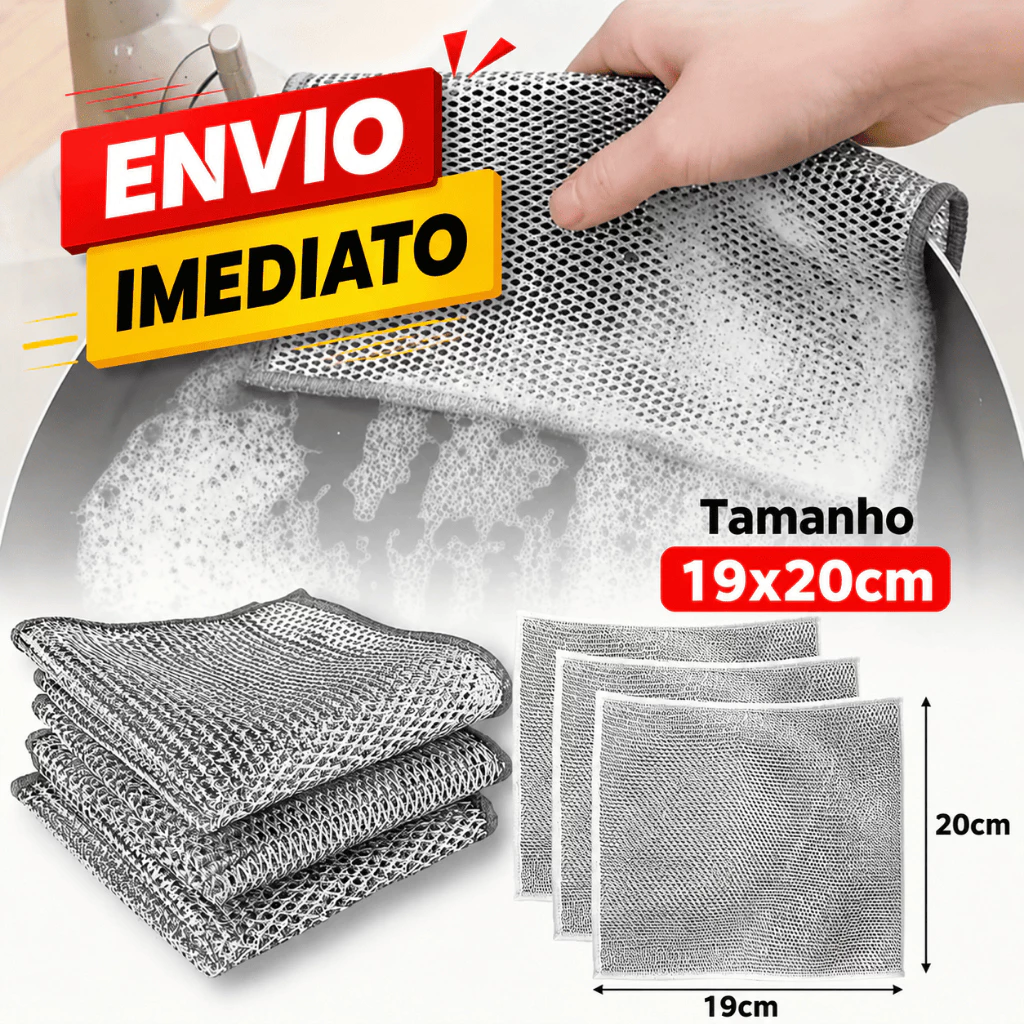 Piano de limpeza Aço Premium ( oferta relampago)
