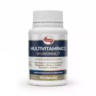 MULTIVITAMÍNICO IMUNOMULT 60 caps - Vitafor