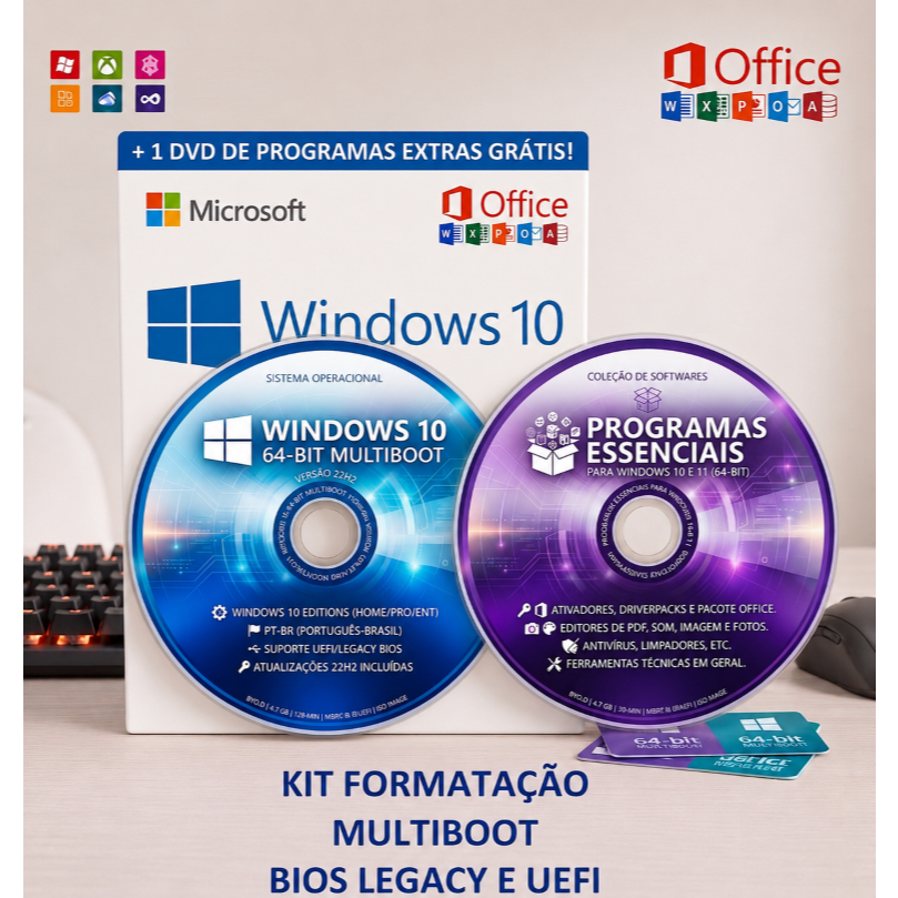 Chave Windows 10 Pro 64 Bits em Promoção na Shopee Brasil 2026