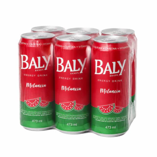 Energético Baly Melancia 473ml C/ 6Un