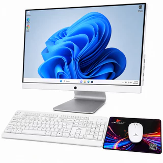 Computador All In One 23,8" Full HD Intel i5 5ª Geração 16GB RAM SSD 512GB Bluetooth Teclado e Mouse