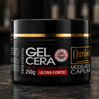 Gel Cera Modelador Capilar Ouribel Fixação Hidratação 250g 1 unidade