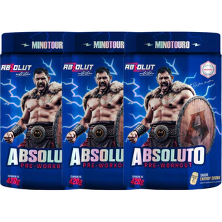 Pré-treino Absoluto Minotouro Pote 420g Absolut Nutricion