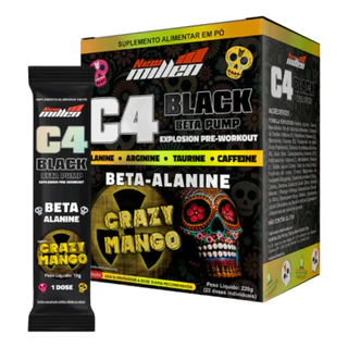 C4 Black Beta Pump Explosion - 220g New Millen