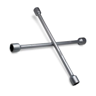 Chave De Roda Tipo Cruz 4 Bocas Aço Profissional 17x19x21x23