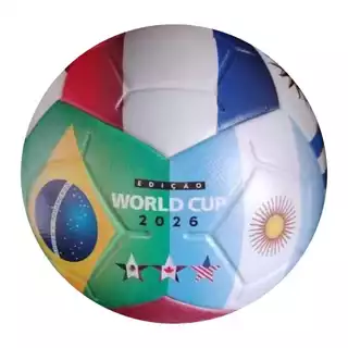 BOLA DE CAMPO COPA DO MUNDO 2026 EDIÇÃO ESPECIAL - FUTEBOL: TREINO E LAZER MC010