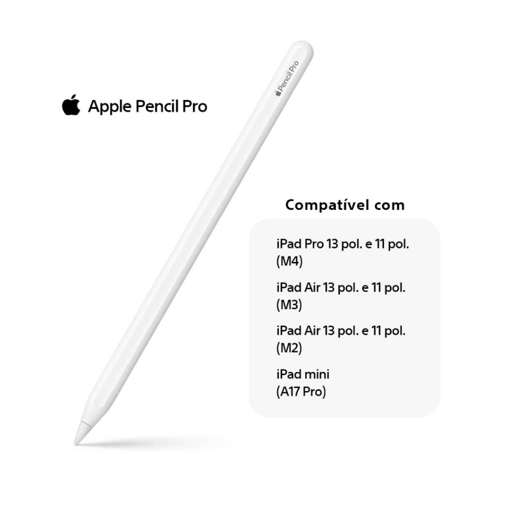 Caneta Apple Pencil PRO USB-C 1ª e 2 ª Geração Novo Lacrado