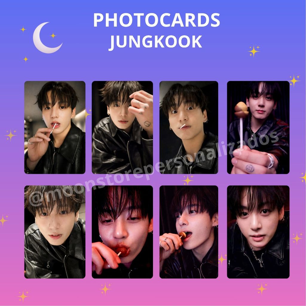 KIT 15 PHOTOCARDS JUNGKOOK BTS- LIVE WV 2026 | Shopee Brasil