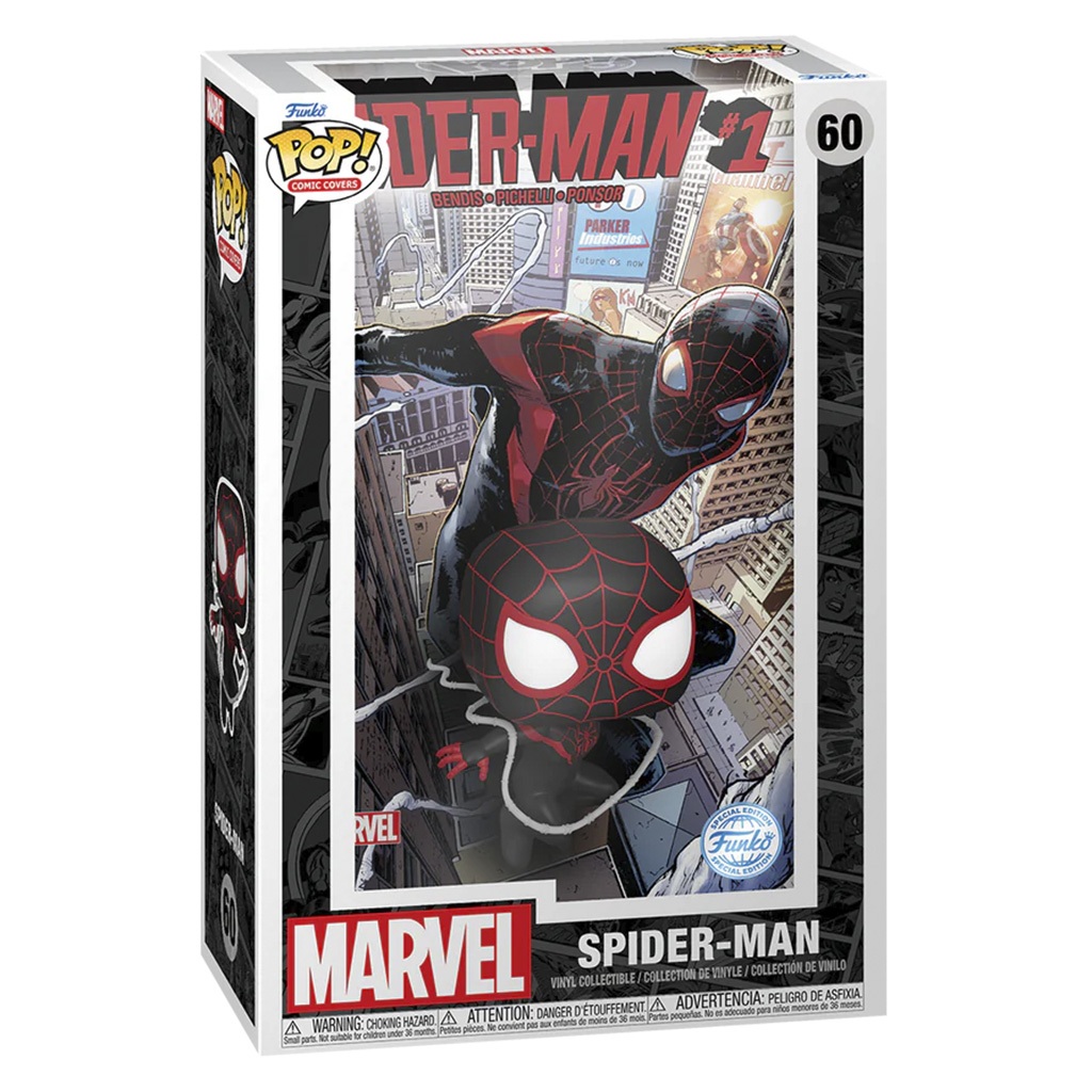 FUNKO POP COMIC COVERS SPIDER-MAN #1 EXCLUSIVE - SPIDER MAN 60