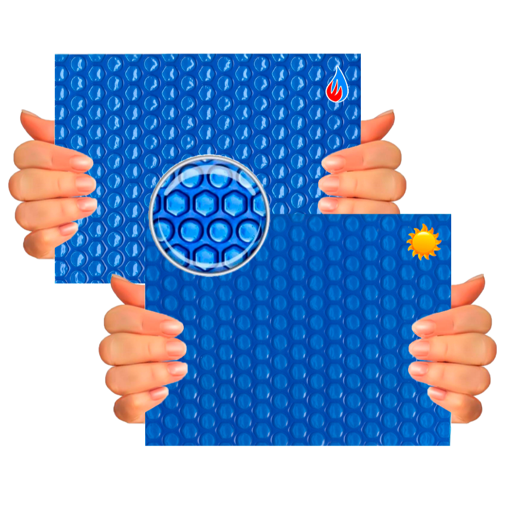Capa térmica Piscina 5 x 3 Atco azul 300 micras | Shopee Brasil