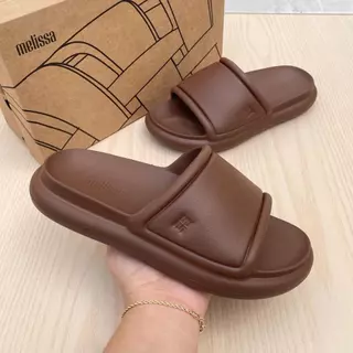 Chinelo Feminino Melissa Free Puff Slide Confortável Lançamento Casual em Oferta na Shopee