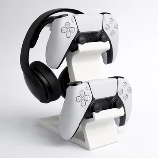 Suporte Gamer de Mesa para Controle e Headset Organizador para PS5 PS4 Xbox