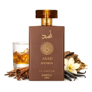 Perfume Masculino Amadeirado Asad Bourbon 100ml da marca Isabellela Belle