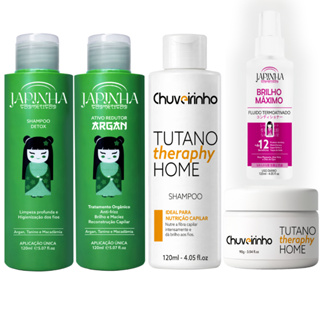 Kit Selagem Sem Formol + Kit SOS Tutano Chuveirinho | Mais Brilho, Menos Frizz e Mais Economia 💚