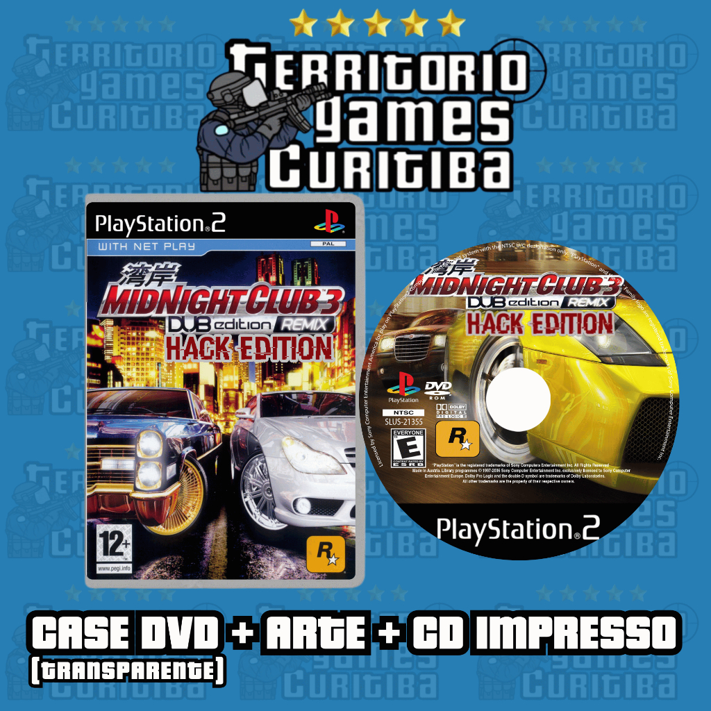 Midnight Club 3: DUB Edition Remix Hack Edition – Playstation 2