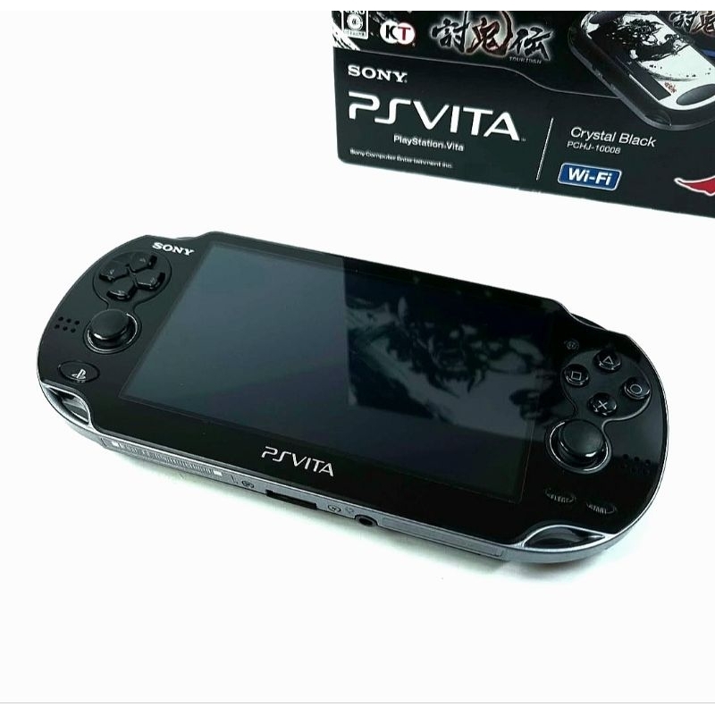 PS Vita Toukiden Onigara, Edição limitada Fat Crystal Black, Tela