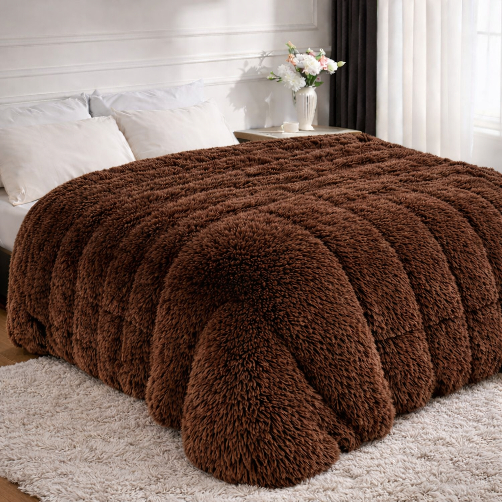 Cobertor Casal Dupla Face Sherpa 2,20 X 1,80 Mt Aveludada | Shopee