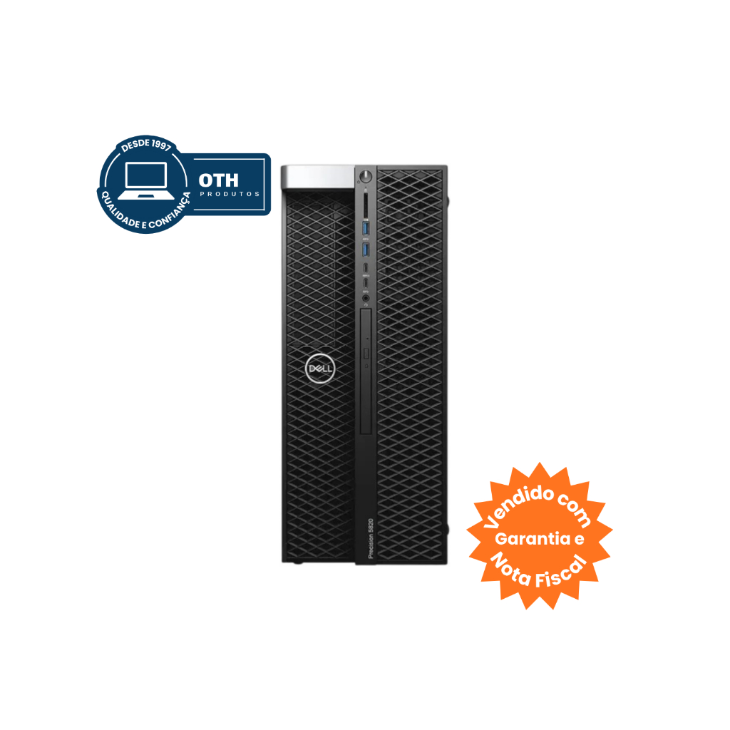 Workstation Dell Precision 5820 Xeon W-2123 3.60GHz 64GB, SSD