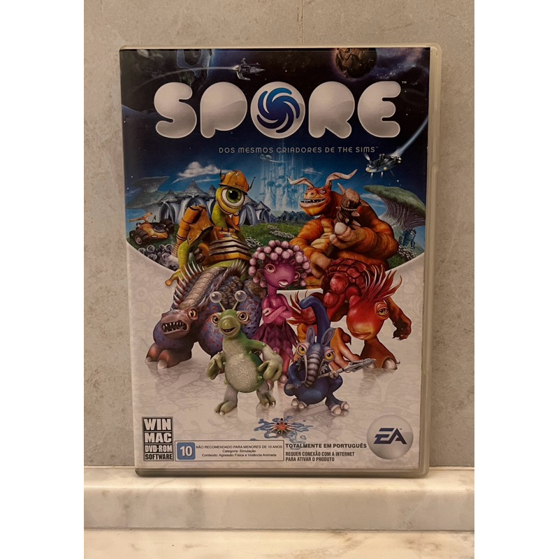 Jogo Físico PC DVD Spore (Original) | Shopee Brasil