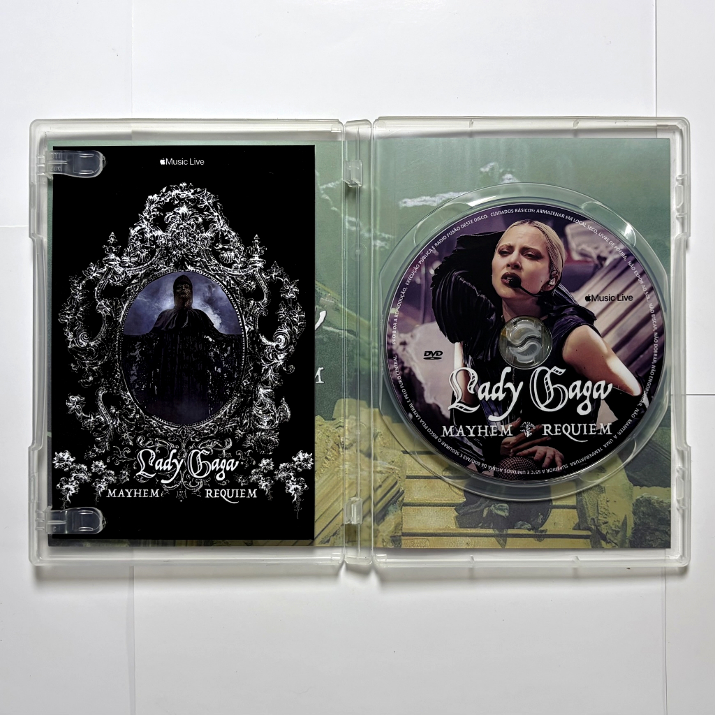 DVD Lady Gaga Mayhem Requiem Apple Music Live Concert 2026