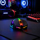 Mouse Gamer RGB USB LED Com Fio Ergonômico 1200 DPI Para PC Notebook Gamer