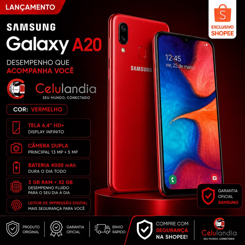 samsung a20 em Promoção na Shopee Brasil 2026