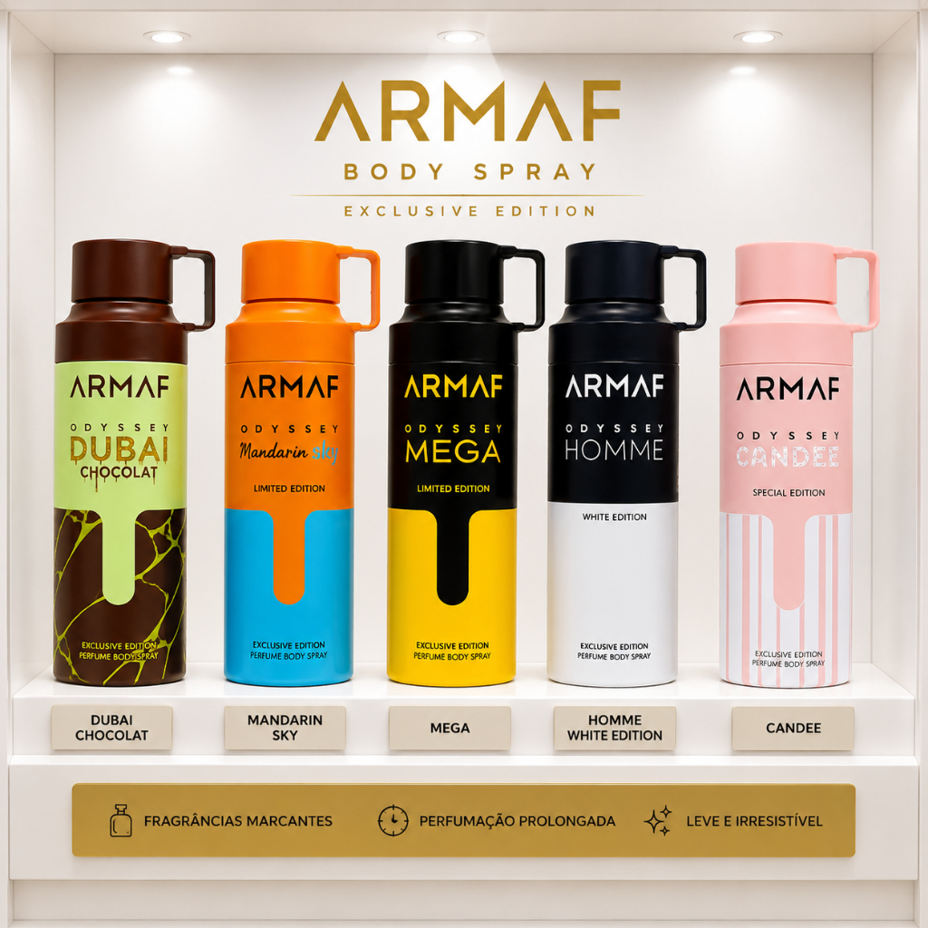 Body Spray Árabe Aerosol Armaf 200ml - Fragâncias Femininas ...
