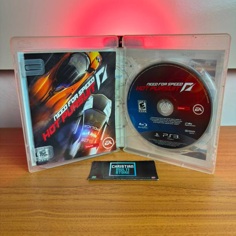 Jogo Need For Speed Hot Pursuit Corrida Carros PS3 Play 3 Midia