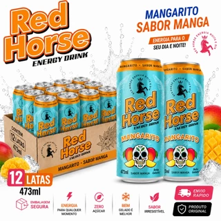 Red Horse Mangarito 473ml Pack 6 12 24 Latas Energético