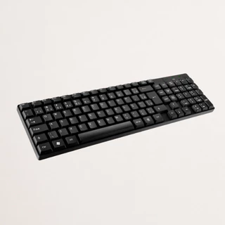 Teclado Multilaser TC193 Slim USB Preto Teclas Silenciosas Resistente à Água
