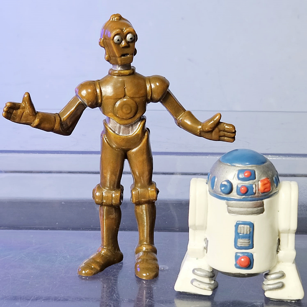 Bonecos C-3PO e R2-D2 Star Wars Droids | Shopee Brasil