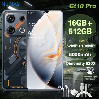 Celular Smartphone GT10 Pro 256GB/512GB 16GB Ram 5g Nfc Versão Global Lacrado Pronta Entrega
