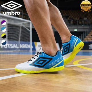 Chuteira Futsal Umbro Techno Original com Tecnologia HYPERGRIP Antiderrapante Futebol de Salão Palmilha EVA forrada