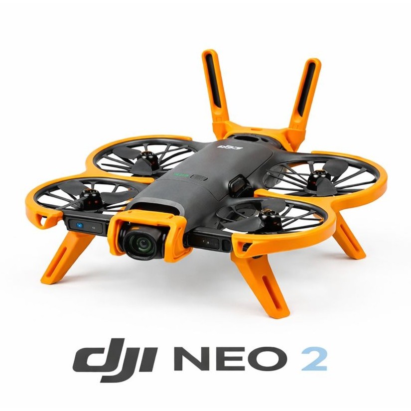 Kit Completo Anti-Colisão 360 DJI Neo 2: Bumper Hélices + Bumper Gimbal +Trem de Pouso + Protetor Antena + BRINDE DJI!