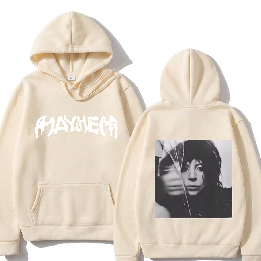 Moletom Lady Gaga - MAYHEM Logo em Promoção na Shopee Brasil 2026