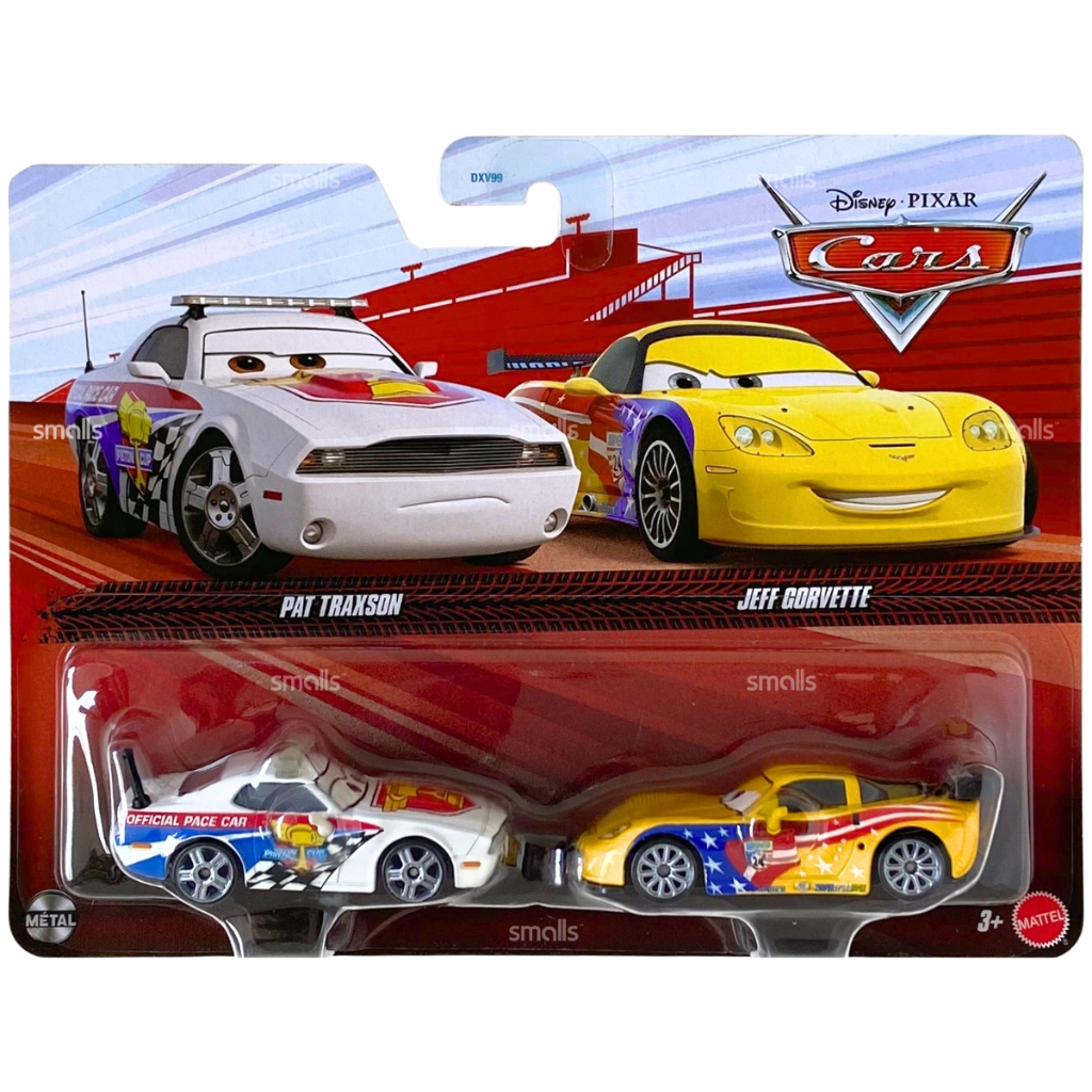 Disney Pixar Cars - Pack com 2 Carros - 1:55 - À Escolha - Mattel