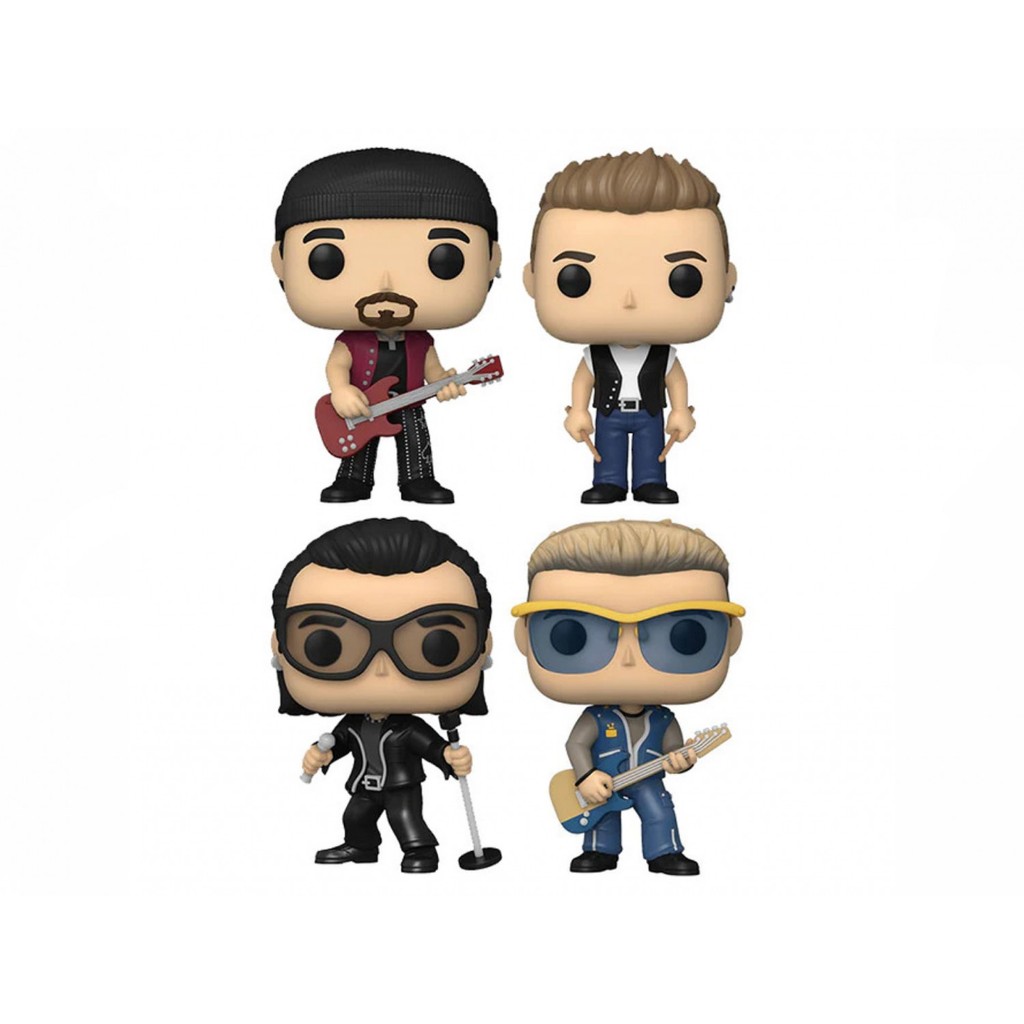 FUNKO POP ROCKS - U2 ZOO TV 4PACK 64688 NOVO ORIGINAL | Shopee Brasil