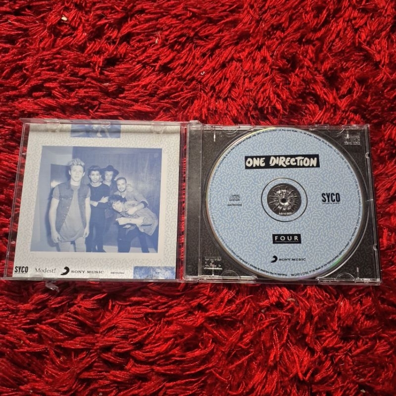 Cd One Direction - Four (2014, com poster, Harry Styles, Zayn
