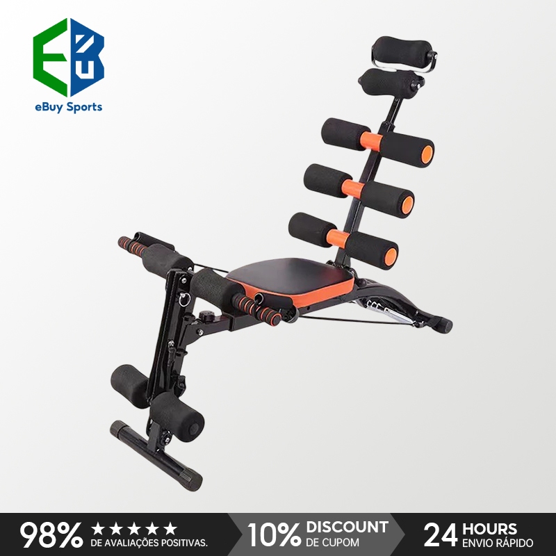 Aparelho De Abdominal Perder Barriga Academia Em Casa | Shopee Brasil