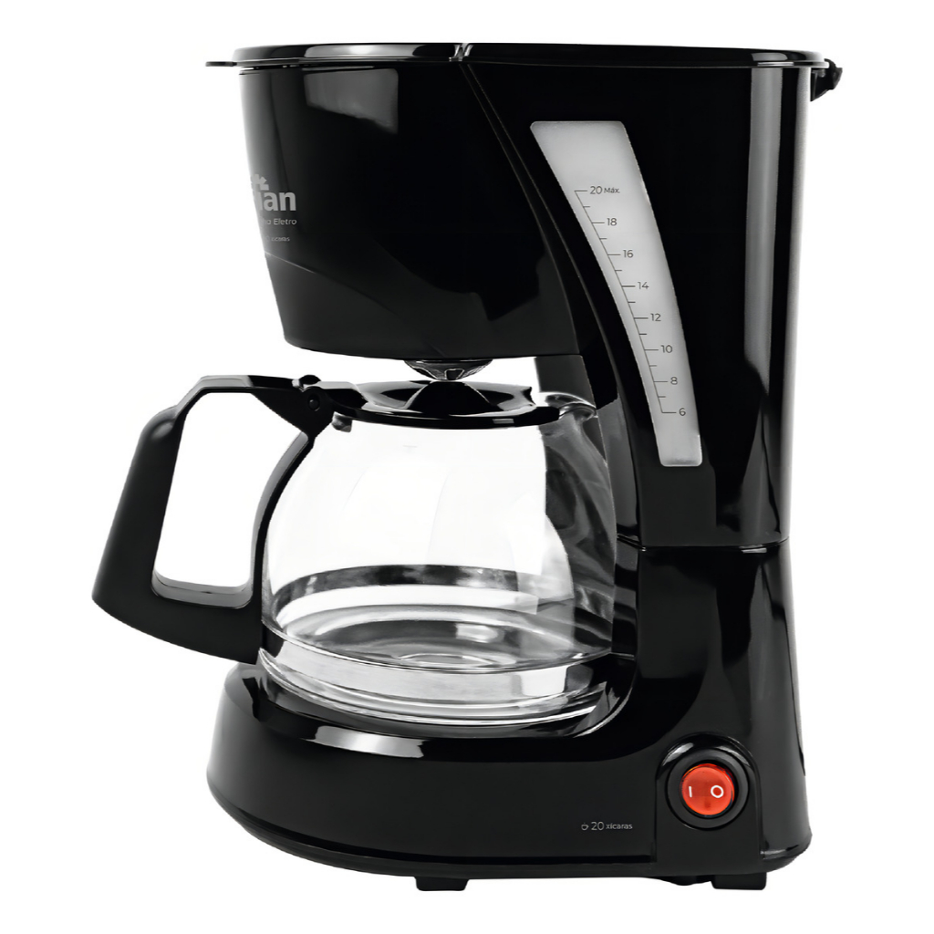 Cafeteira Elétrica 20 Xícaras CF-100 Kian 600W Preta