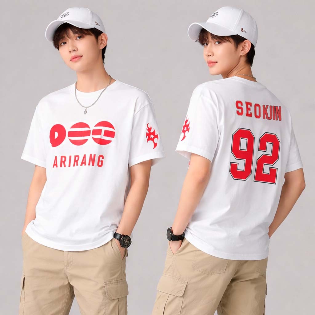 Camiseta Arirang Tour 2026 K-pop BTS Camisa Unissex J-hope