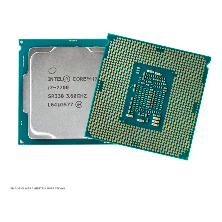 Processador Gamer Intel Core I7-7700 De 4 Núcleos 8 Threads e 4.20