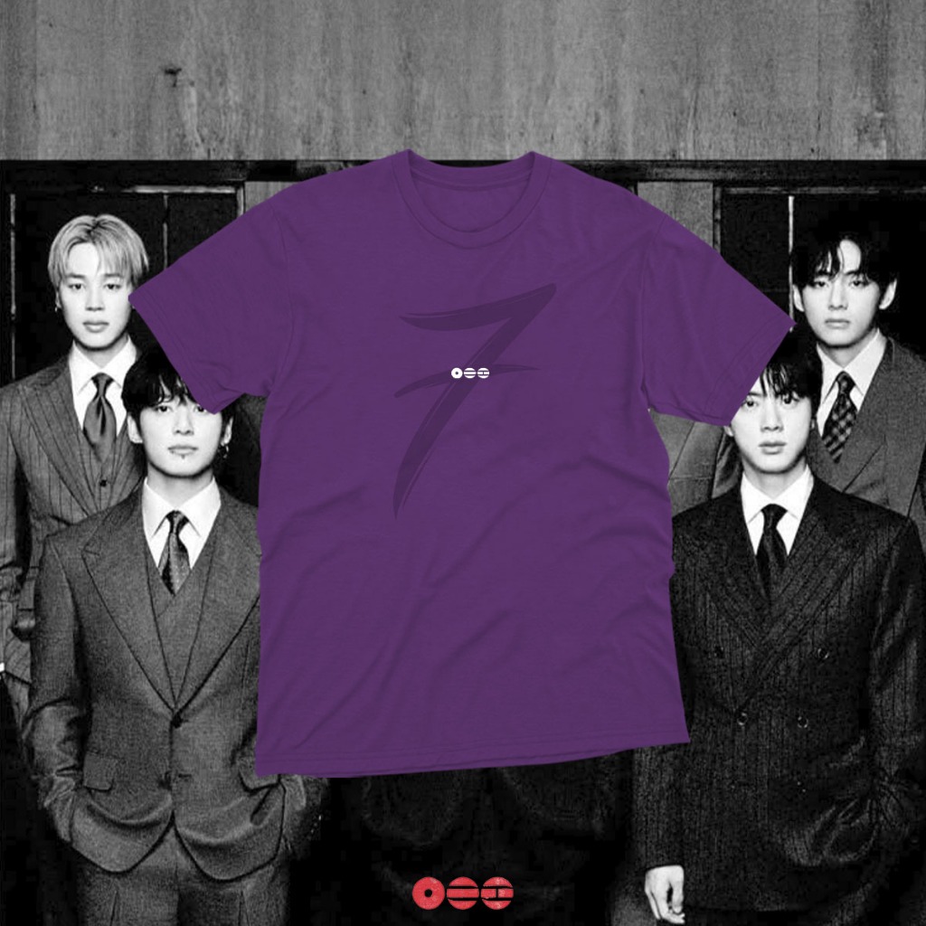 Camiseta 7 Arirang (Merch Japão) Bangtan Kpop 100% Algodão Unissex