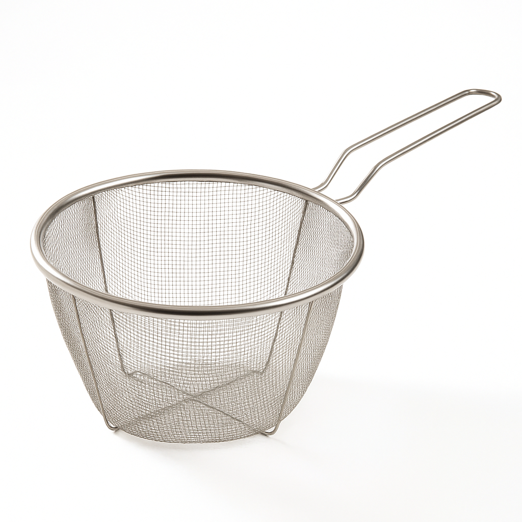 Cesto para Fritura 18,5cm em Aço Inox – Kit 1 ou 2 Unidades