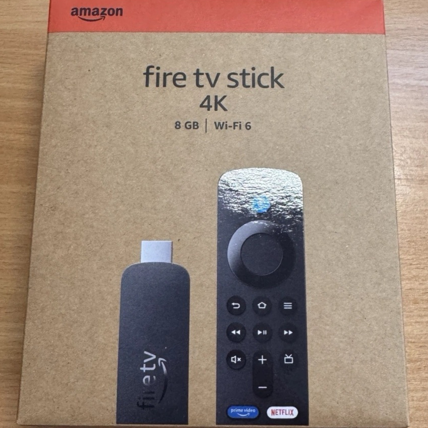 Amazon Fire TV Stick 4K UHD (modelo mais recente) Wi-Fi 6 - NOVO