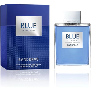 Perfume Masculino Blue Seduction Eau de Toilette 200ml - Frescor e Seda